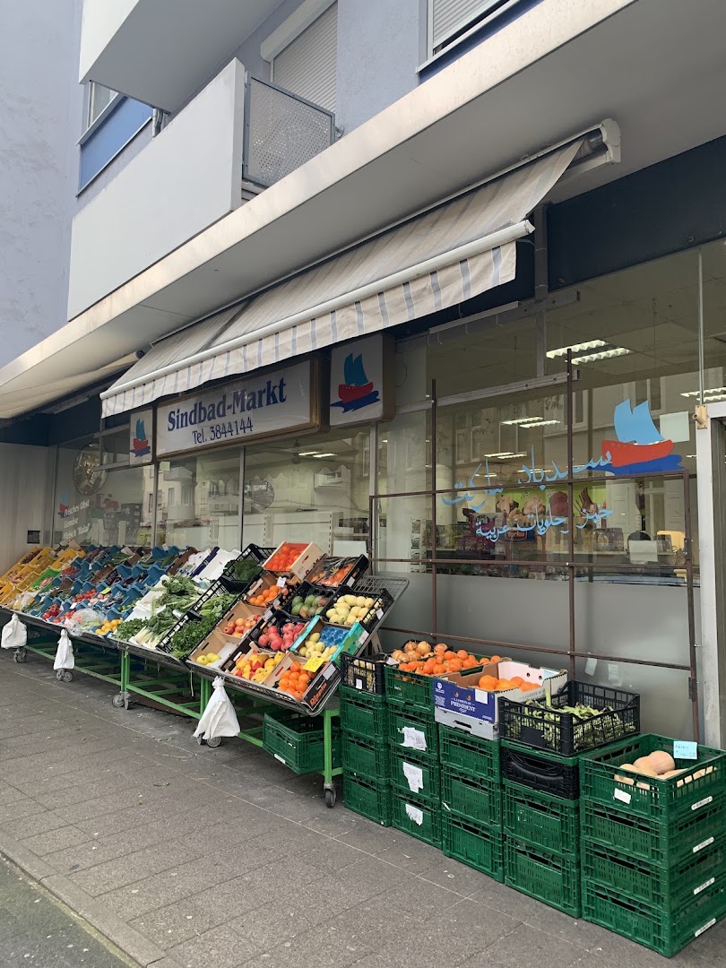 Einblick in den Sindbad Food Markt in Karlsruhe