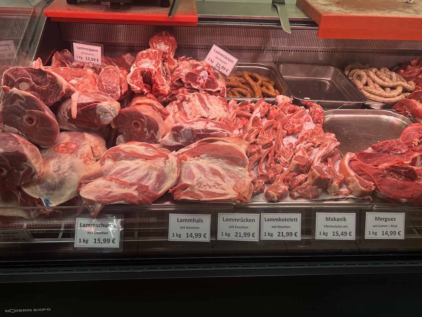 Blick in den Sindbad Food Markt